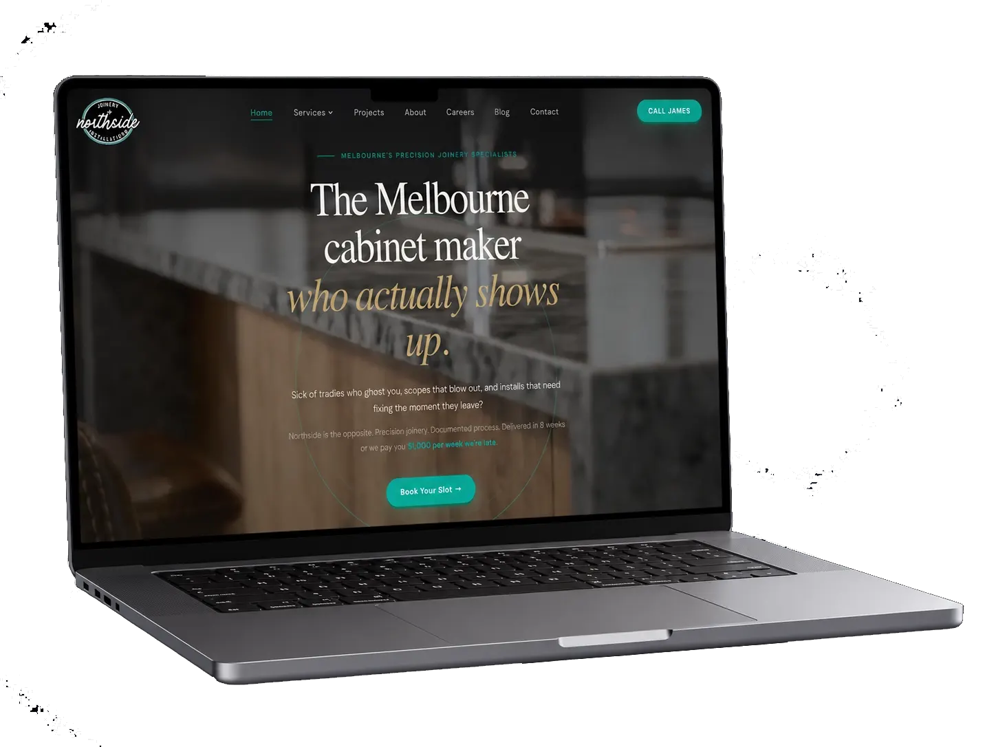 Northside Joinery and Installations website built by Icarus AI